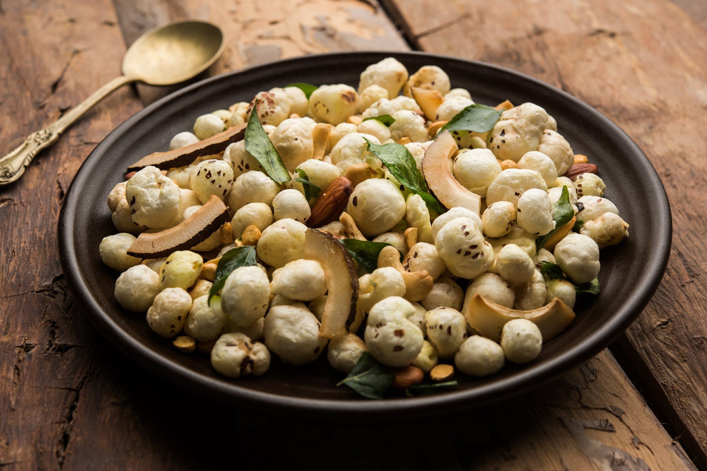 Healthy Phool Makhana Chivda or Chiwda is a quick and easy snack food